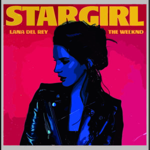 sticker the weeknd,lana del rey stargirl