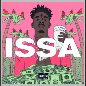 sticker 21 savage issa