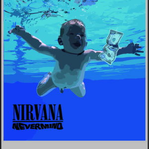 sticker nirvana nevermind