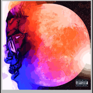 sticker kid cudi man on the moon