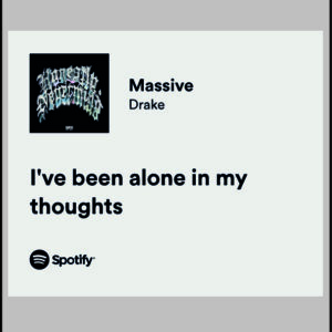 sticker drake ive been alone