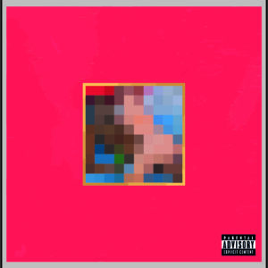 sticker kanye west cover