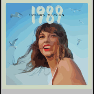 sticker taylor swift 1989